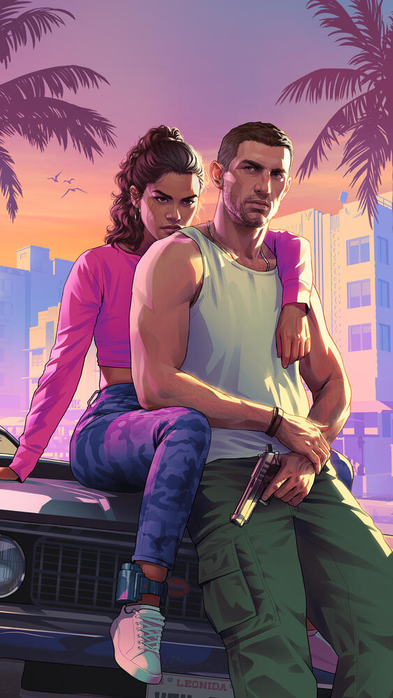 Arte del momento GTA VI