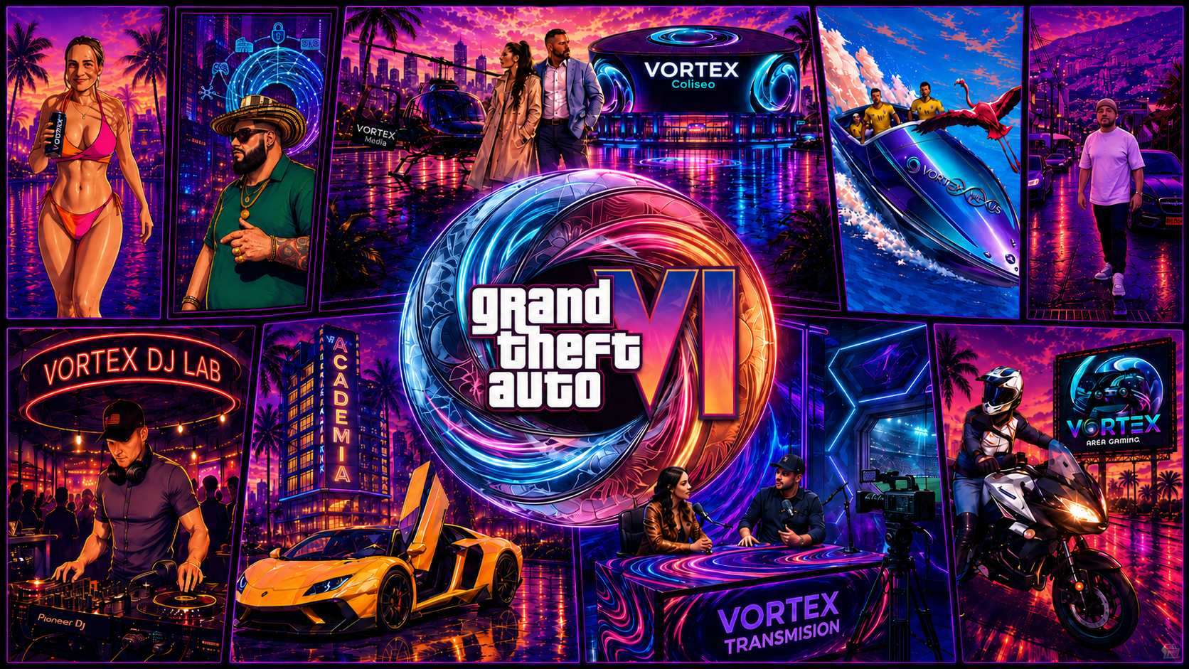 GTA VI con VORTEX