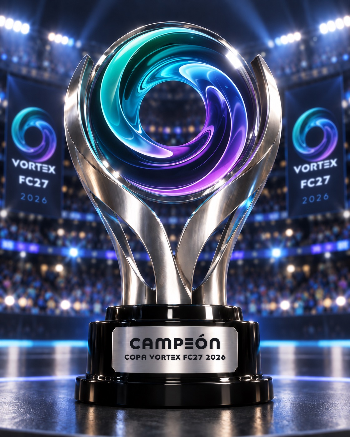 Trofeo oficial Copa VORTEX FC27 2026
