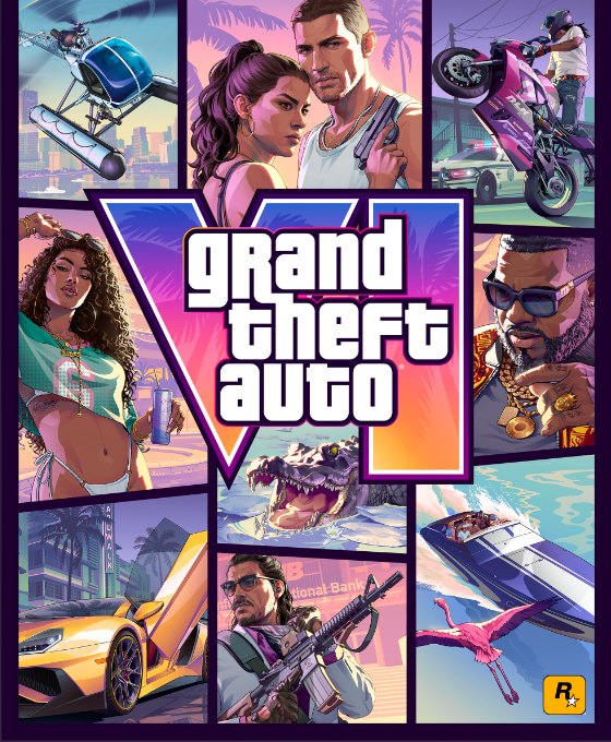 Portada oficial de Grand Theft Auto VI (2026)