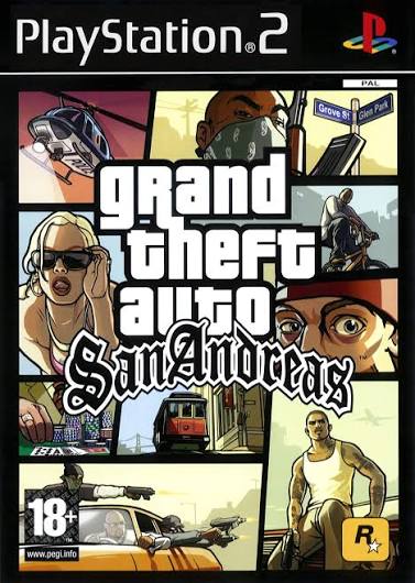 Portada de Grand Theft Auto: San Andreas (2004)
