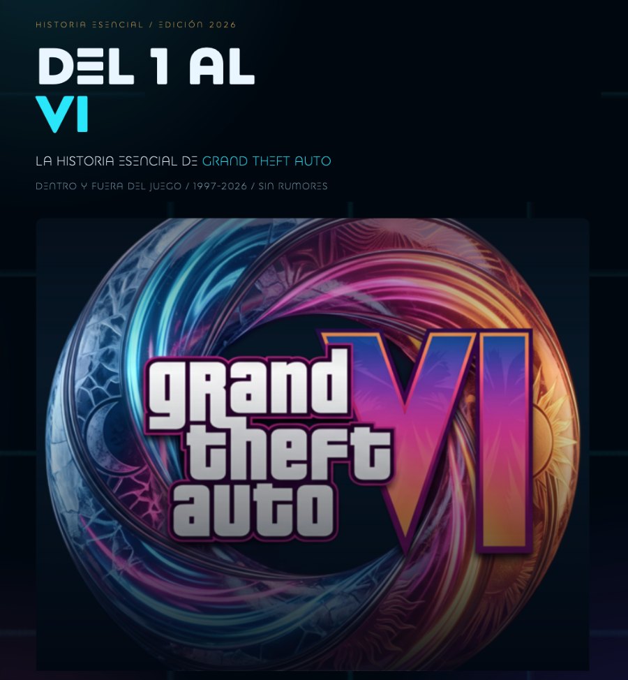 Portada de la guía Del 1 al VI: la historia esencial de Grand Theft Auto